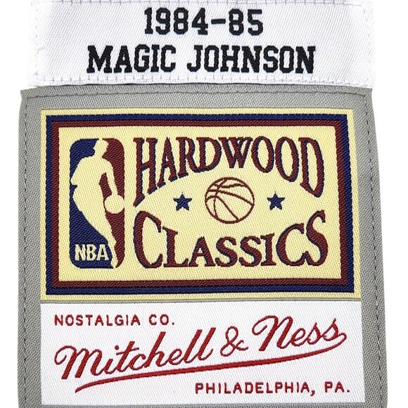 Magic Johnson LA Lakers Mitchell & Ness Swingman White Jersey XL - New $130 - Picture 4 of 7